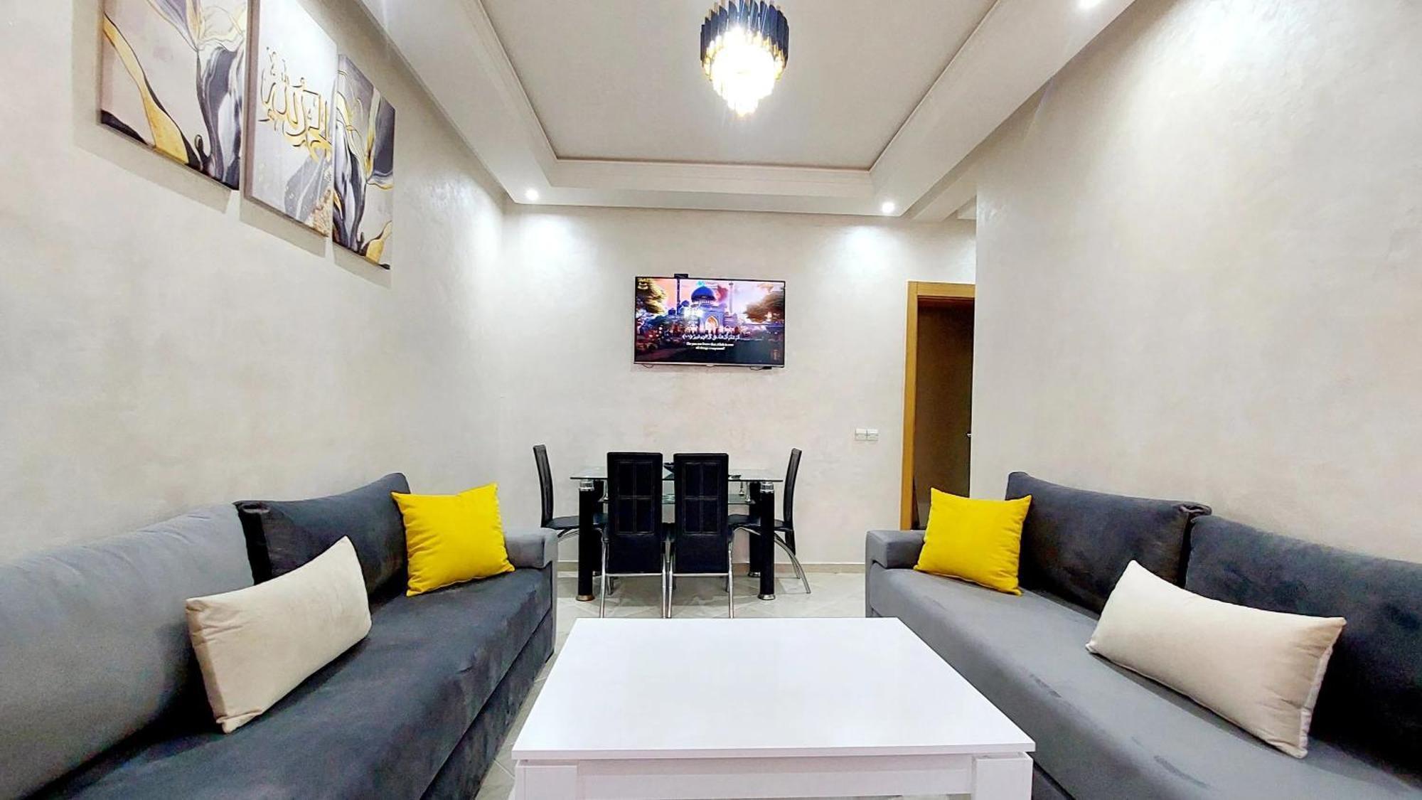Modern Family Apartment Near Airport Marrákes Kültér fotó