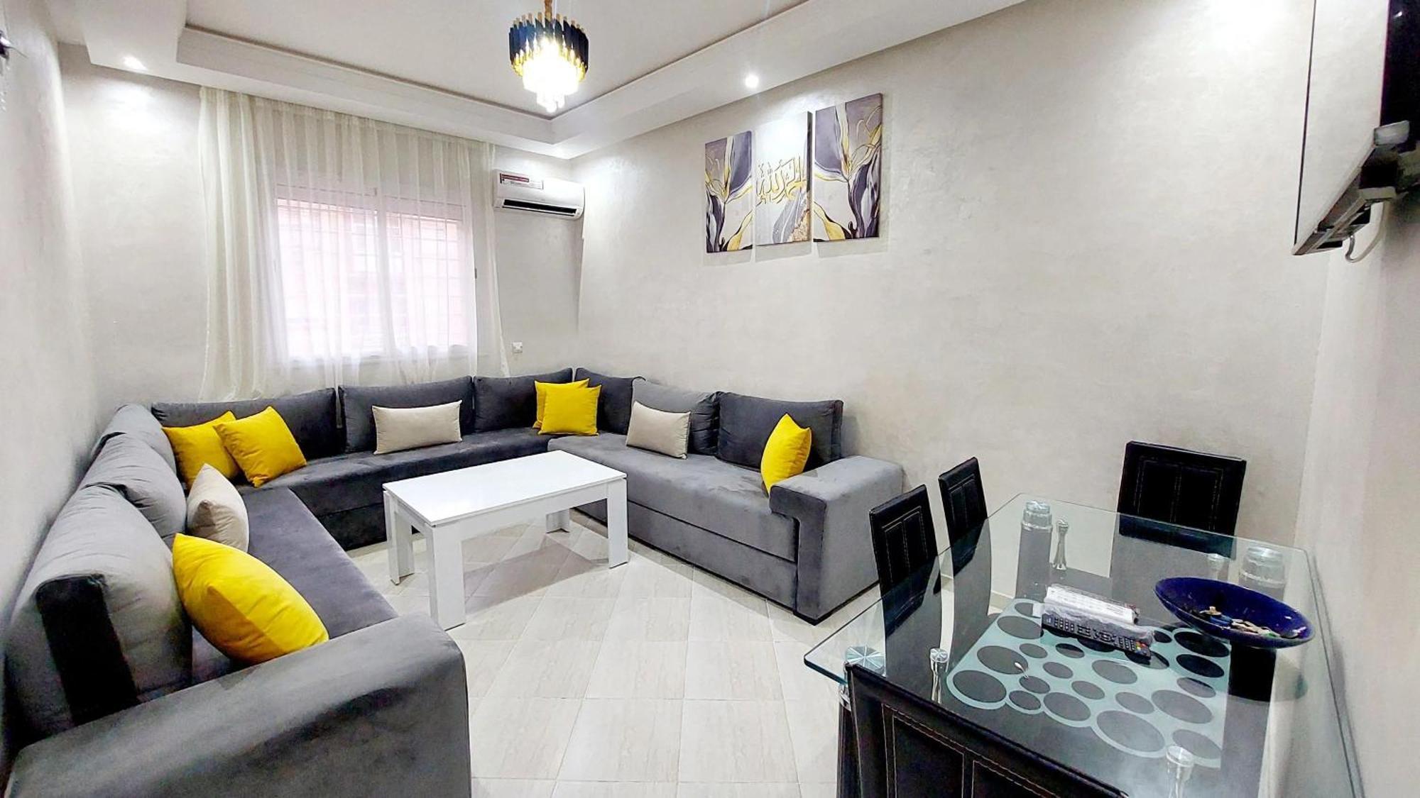 Modern Family Apartment Near Airport Marrákes Kültér fotó